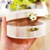 Hộp quà bằng gỗ hình tròn